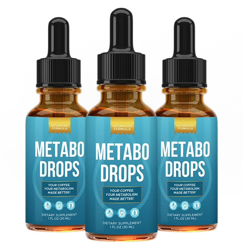 Metabo Drops Weight Management Support — 3 Bottle / 90 Day Pack