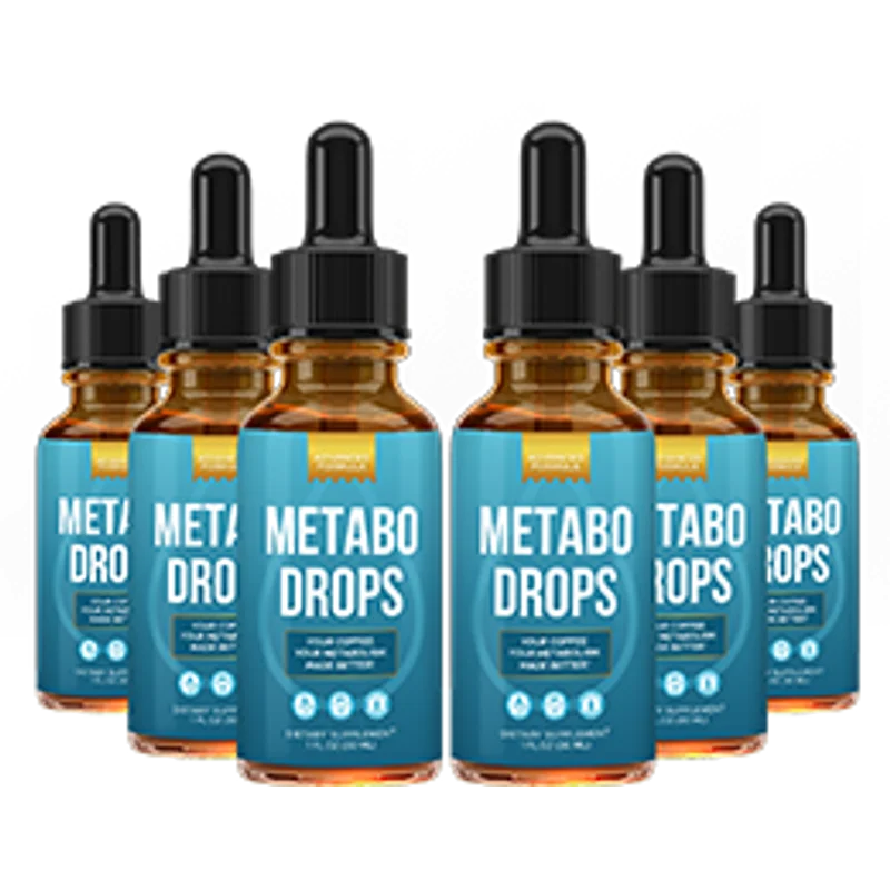 Metabo Drops Weight Management Support — 6 Bottle / 180 Day Pack